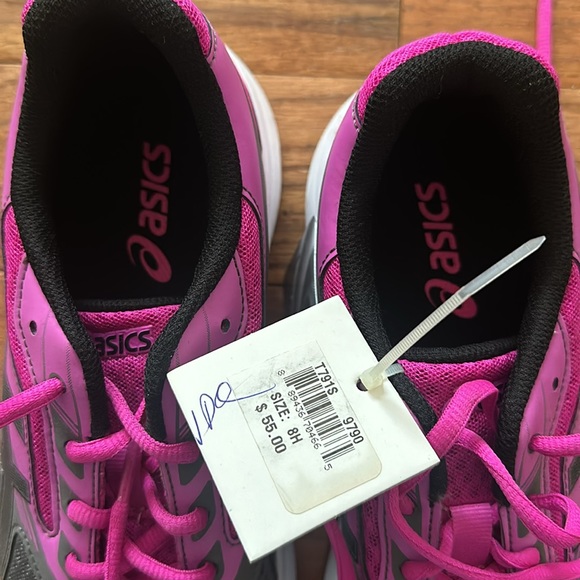 NWT ASICS Stormer T791S Womens Size 8 Running Shoes
Carbon/Black/Pink Glow - Picture 3 of 3